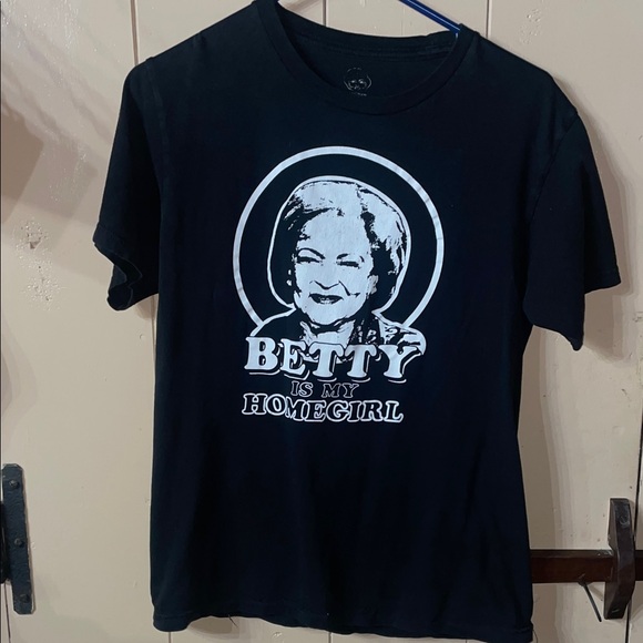 betty white Tops - Golden Girls, Betty is My Homegirl, graphic t-shirt size small